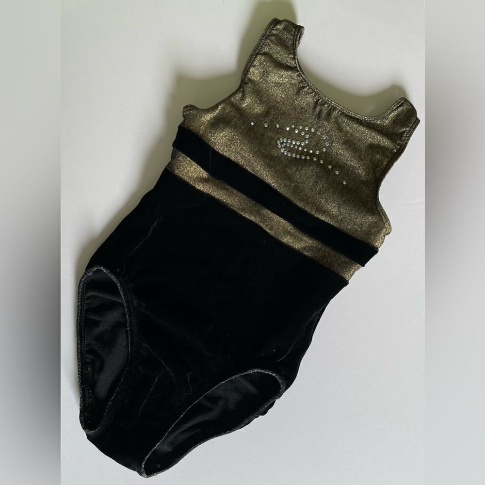 Girl’s gymnastic leotard.